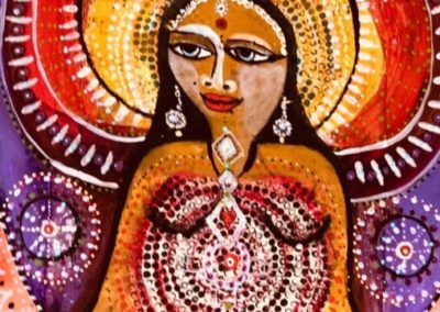 Mixed Media – Shamanic Goddess