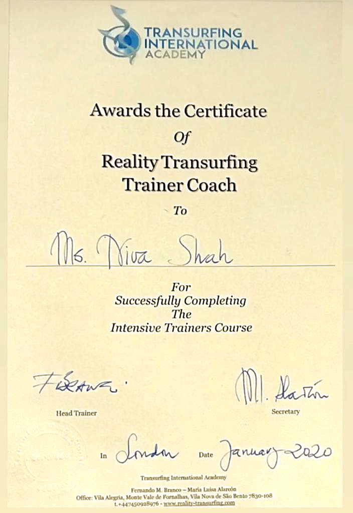 Reality Transurfing Certification - artofinnerjoy_com