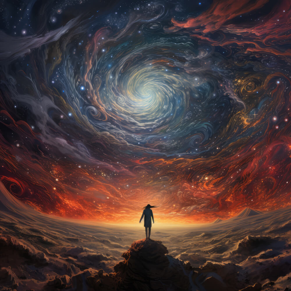 merging with the infinite universe - artofinnerjoy_com